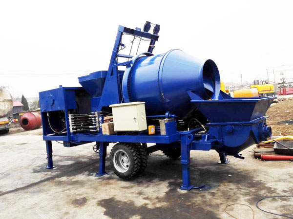 concrete mixer pump