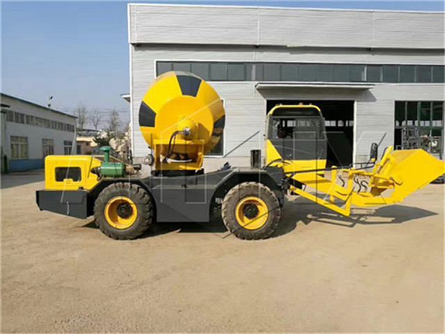 mobile concrete mixer for sale