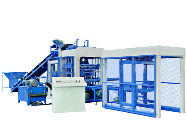 QT8-15 automatic concrete brick machine