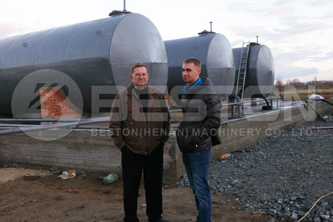 Good Feedback for Beston Tire Pyrolysis Plant