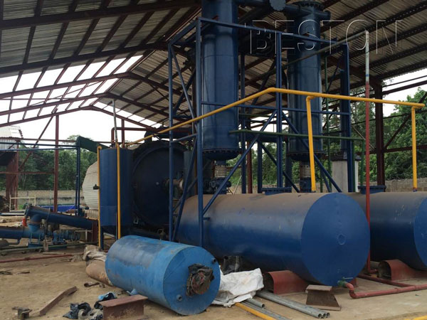 pyrolysis plant