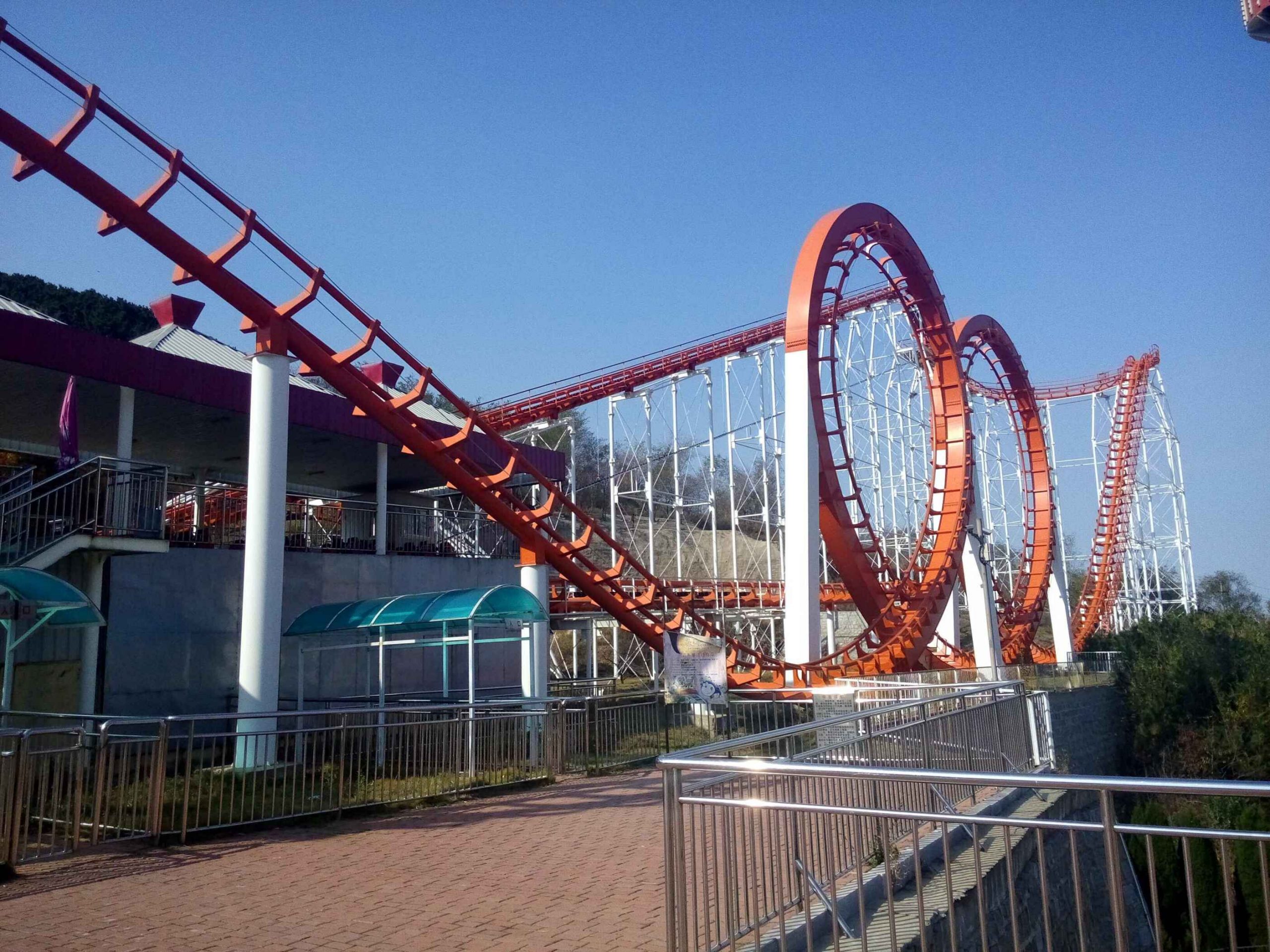 Roller Coaster Ride IN China