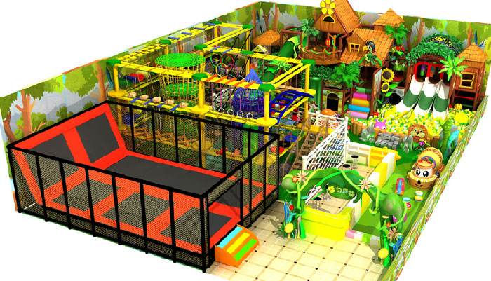 Indoor playground equipment design