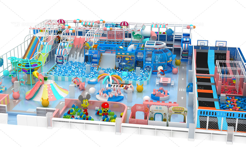 Indoo soft play equipment 