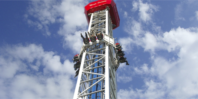 Аттракцион башня свободного падения